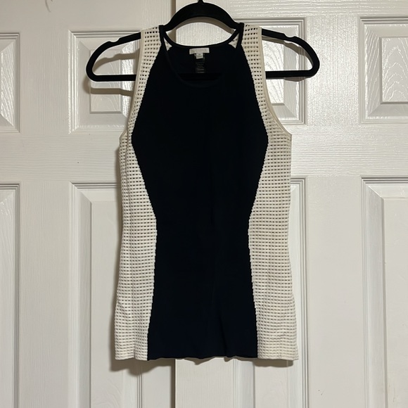 Intermix Colorblock Knit Tank Top - Picture 2 of 4
